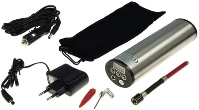 Produktbild von ChiliTec 21329, Handluftpumpe, Universal, Schwarz, Silber, I-Typ-Griff, 10 bar, 550 mm