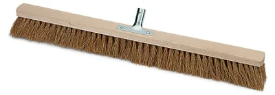 Produktbild von Nölle Profi Brush Saalbesen 40 cm aus Natur-Kokos mit Metallstielhalter | 1 Stück