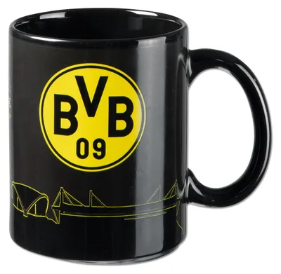 Obrázok produktu pre BVB Borussia Dortmund magický hrnček s panorámou