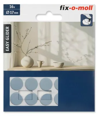 Produktbild von Universal-Gleiter Easyglider fix-o-moll rund 17 mm