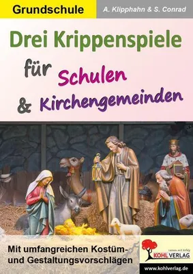 Obrázok produktu pre Drei Krippenspiele für Schulen & Kirchengemeinden