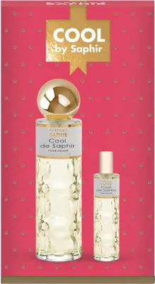Zdjęcie produktu dla 1x  Zestaw Woda perfumowana SAPHIR COOL 200 ml + 30 ml