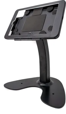 Produktbild von SYSTEM-S Tischhalterung 360° Ständer abschließbar für iPad Mini 6 (2021) Schwarz