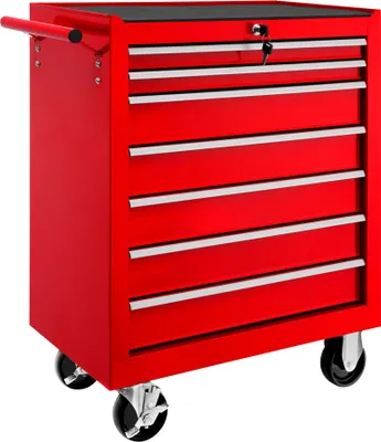 Produktbild von tectake® Werkzeugwagen Rollen Ø 100 mm