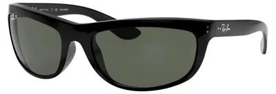 Productafbeelding van Ray-Ban BALORAMA, voor volwassenen, uni, rechthoekig, zwart, gepolariseerde glazen, nylon