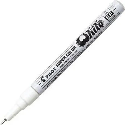 Obrázek produktu pro PILOT 87974 PILOT Permanent-Marker SUPER COLOR, extra feine Spitze, weiß