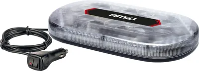Zdjęcie produktu dla Taśma ostrzegawcza LED 33cm magnes R65 R10 12-24V z certyfikatem AMIO-03336