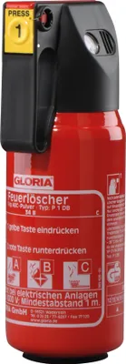 Produktbild von GLORIA Autofeuerlöscher P1DB m.Kfz.Halter, Mano. 8A 34B C
