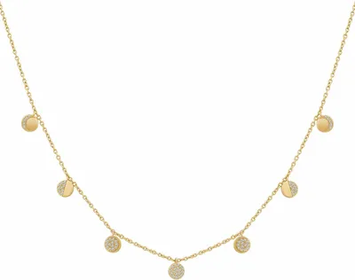 Produktbild von cai Halskette 925/- Sterling Silber 38+5cm gelb 358250391V-43