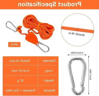 Kabelspanner-Set von 4 Stück, Hauptbild