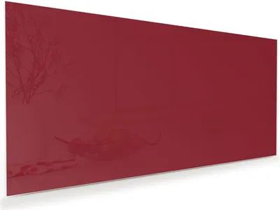 Produktbild von Glasbild 120x60cm in XXL für Wohnzimmer, Schlafzimmer Motiv Weinroter Hintergrund II
