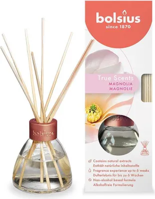 Immagine prodotto di Bolsius Diffusore Aromatico 2.0 Magnolia 45ml + cannucce profumate