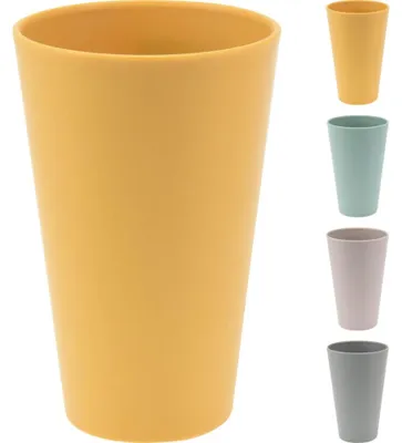 Zdjęcie produktu dla Doskonały kubek domowy z tworzywa sztucznego pochodzącego z recyklingu, 400 ml