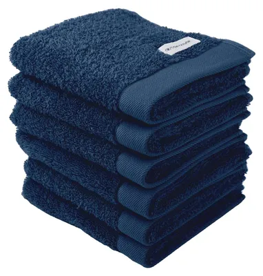 Immagine prodotto di TOM TAILOR Asciugamano per ospiti - Colore Asciugamano per ospiti, spugna, cotone blu scuro 30x50cm