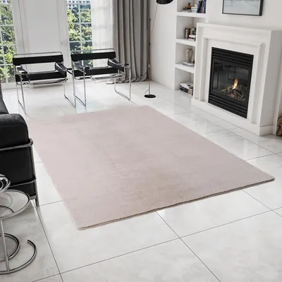 Zdjęcie produktu dla Homebyhome – dywan z krótkim włosiem, nadający się do prania, antypoślizgowy i miękki, nowoczesny jednokolorowy wzór do salonu i sypialni, wymiary: 200 x 290 cm