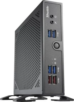 Zdjęcie produktu dla Shuttle XPС slim DH610V2, Wielkość PC 1.35L, Komputer mini typu barebone, Intel H610, LGA 1700, DDR5-SDRAM, 120 W