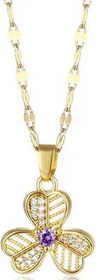 Produktbild von Halskette CA-21123 - Eleganter Goldschmuck für Damen KP21123