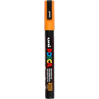 Produktbild von Uni-Ball uni POSCA PC-3M, Schwarz, Orange