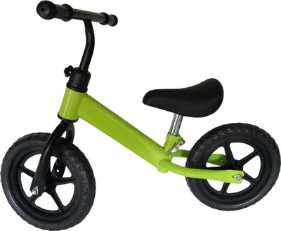 Produktbild von Laufrad Kinder 12 Zoll Vollgummireifen Balance Bike Lauflernrad Fahrrad Farbe Grün