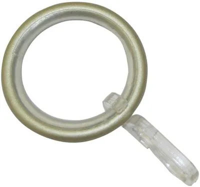 Obrázok produktu pre Gardinia Elba krúžky na záclony s posuvnou vložkou šampanské 29/38/3,5 cm