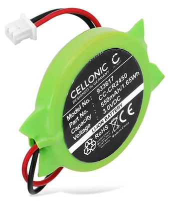 Image de CELLONIC 1x Batterie pour Batterie spéciale Compatible avec Panasonic FP-X series controllers, GT32 display, GT32M display, CR2450 - (550mAh, 3V)