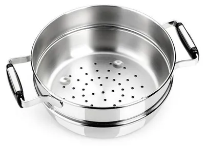 Produktbild von BRA Terminox | Dampfabtropffläche, Edelstahl 18/10, wärmeisolierte Thermogriffe, spülmaschinenfest