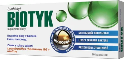 Produktbild von Biotyk Probiotische Ergänzung, 10 Kapseln