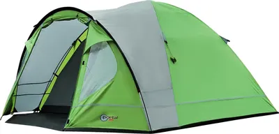 Image de Tente pour 3 à 4 personnes, imperméable (4 000 mm), tente dôme avec auvent, tente familiale, tente de festival pour le camping, les voyages, le trekking et le jardin