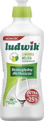 Produktbild von Ludwik Geschirrspülmittel Limette mit Zitronenmelisse 900g