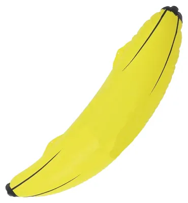 Produktbild von Smiffys - Banane - Aufblasbar SM307 (Einheitsgröße) (Gelb)