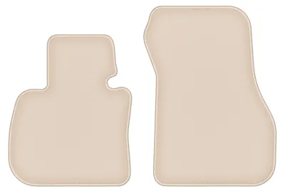 Immagine prodotto di Tappetini anteriori in velluto PREMIUM beige compatibili con BMW 2 F45 (2015-, Active Tourer) – con fissaggi – su misura