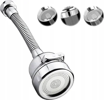 Zdjęcie produktu dla Przedłużacz Do Kranu Baterii M22 M24 Perlator 3 Tryby Xl2020 Srebrny