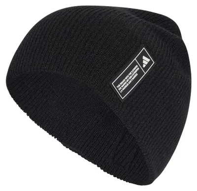 Produktbild von adidas Uni Essentials Label Beanie Hat, Black/White, M-L