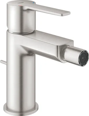 Immagine prodotto di Grohe Lineare Mitigeur monocommandé pour bidet, vidage à tirette, bec 114mm, 33848DC1, 33848DC1