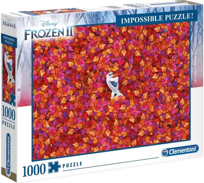 Produktbild von Clementoni, Impossible Puzzle Frozen 2, 1000 Teile, 69 x 50 cm, 10-99 Jahre
