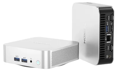 Zdjęcie produktu dla GEEKOM A8 Mini PC, AMD Ryzen 9 8945HS (8 Kerne 16 Threads, bis zu 5,2 GHz) Mini Gaming PC Windows 11 Pro 32 GB DDR5 1TB SSD Mini komputer | AMD Radeon