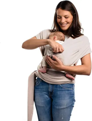 Produktbild von BOBA Wrap Tragetuch für Babys, beige