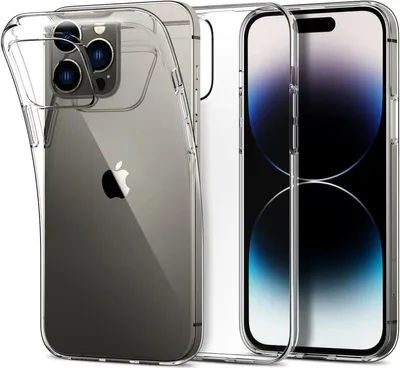 Produktbild von Mobigear Basics Durchsichtig iPhone 14 Pro Hülle Flexibles TPU Backcover - Transparent