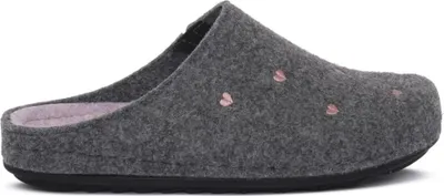 Produktbild von Grünland Damen Hausschuhe in Grau, ganzjährig tragbar, Modell CI1469GRIGIO