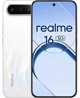 Produktbild von realme 16 5G, 16,7 cm (6.57"), 8 GB, 256 GB, 50 MP, Android 16.0, Weiß