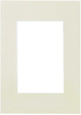 Produktbild von Nielsen Fertig-Passepartout 50x70 cm für 30x45 cm weißdorn