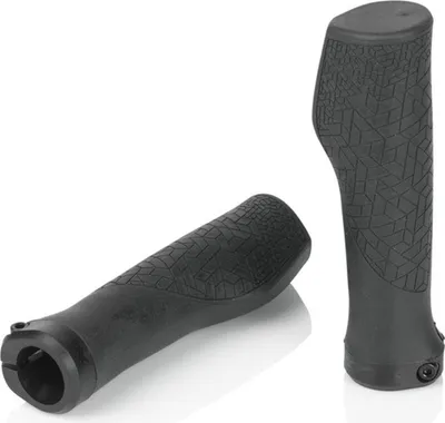 Produktbild von XLC GR-G23 Griffe 'Ergosport', 1x Klemmung, 138 mm, Ø 22 mm, schwarz (1 Paar)