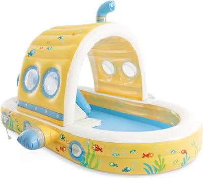 Produktbild von INTEX 56141NP Playcenter Submarine Wasserspielcenter mit Rutsche und Sprenkler