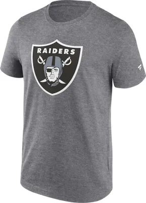 Produktbild von Fanatics Las Vegas Raiders Primary Logo Graphic Kurzarm-t-shirt Grau L Mann Grau L