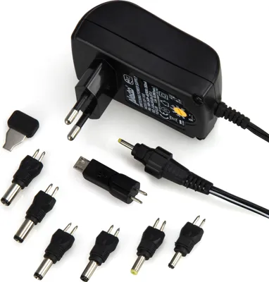 Produktbild von Alecto EUP-1500 - Universal Eco Netzadapter 1500mA , Schwarz