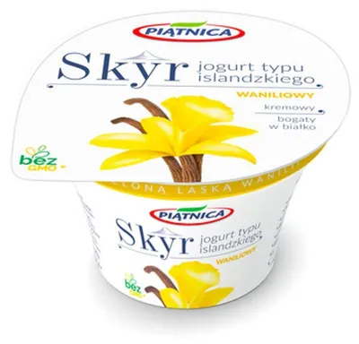 Obrázok produktu pre Piątnica Jogurt Skyr Waniliowy 150 g