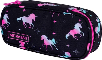Image de ASTRABAG Trousse à crayons Licorne - Un espace élégant pour les rêves d'école
