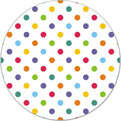Produktbild von Glas-Herdabdeckplatte Glaskeramikkochfeld-Abdeckung Schneideplatten - 40 cm - Bunte Punktemuster