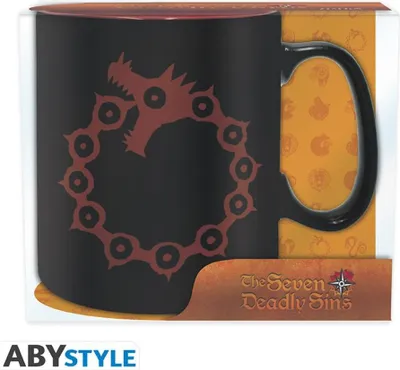 Produktbild von DIE SIEBEN TODESSÜNDE - Becher - 460 ml - Symbole