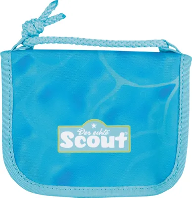 Image de Scout pochette tour de cou porte-monnaie Brustbeutel Water Lily bleu clair